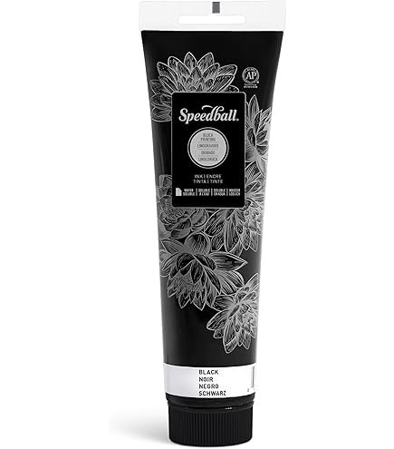 Speedball - Inchiostro Per Stampa A Blocchi Di Olio, 226,8 G, Blu, Accessori Per Kit Di