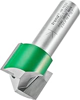Trend CraftPro 2-Flute Straight Router Cutter 1/2 Inch Shank 24mm Dia