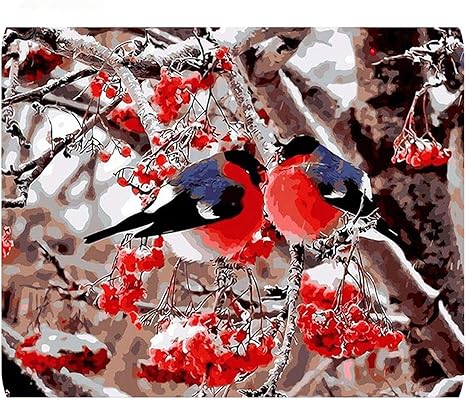 Amazon Co Jp フレーム抽象木diy絵画数字による風景手描きの油絵現代の壁アート家の装飾ユニークなギフト 10 50cmx65cm No Frame ホーム キッチン