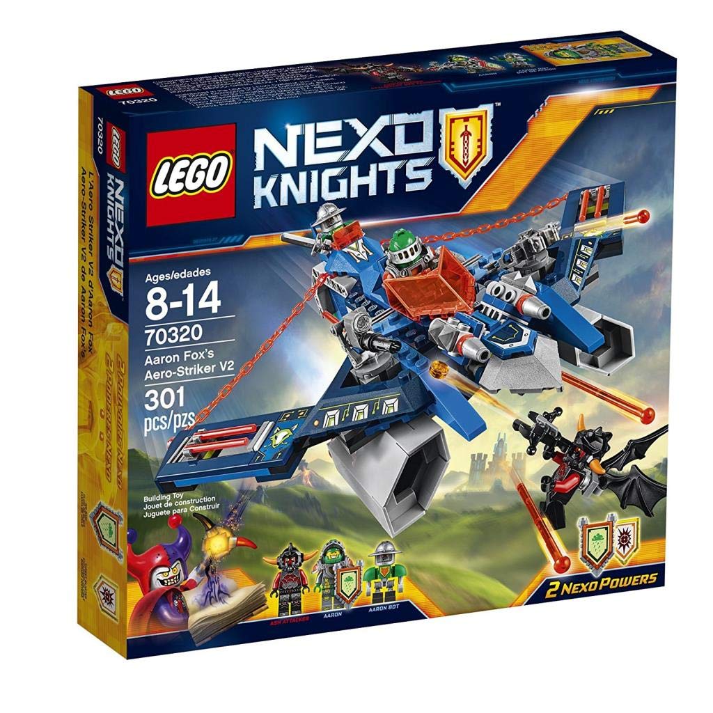LEGO 70320 "Nexo Knights Aaron Fox’s Aero-Striker V2 Construction Set (Multi-Colour)