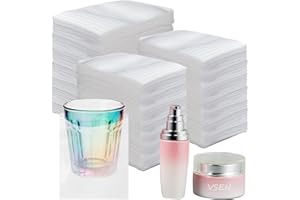 AYAYGD 300 Pack Small Foam Pouches for Packing, 4x6 Inch Cushion Foam Pouch for Shipping, Moving and Storage, Dish Packing Supplies Protecting Small Electronics, Glass Cups, Dishes and Other Small Items