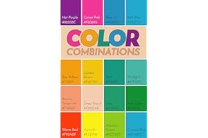 Color Combinations Book: 220 Color Palettes, Inspiration for Graphic Designers, Illustrators and Artists, 895 Color Combinati