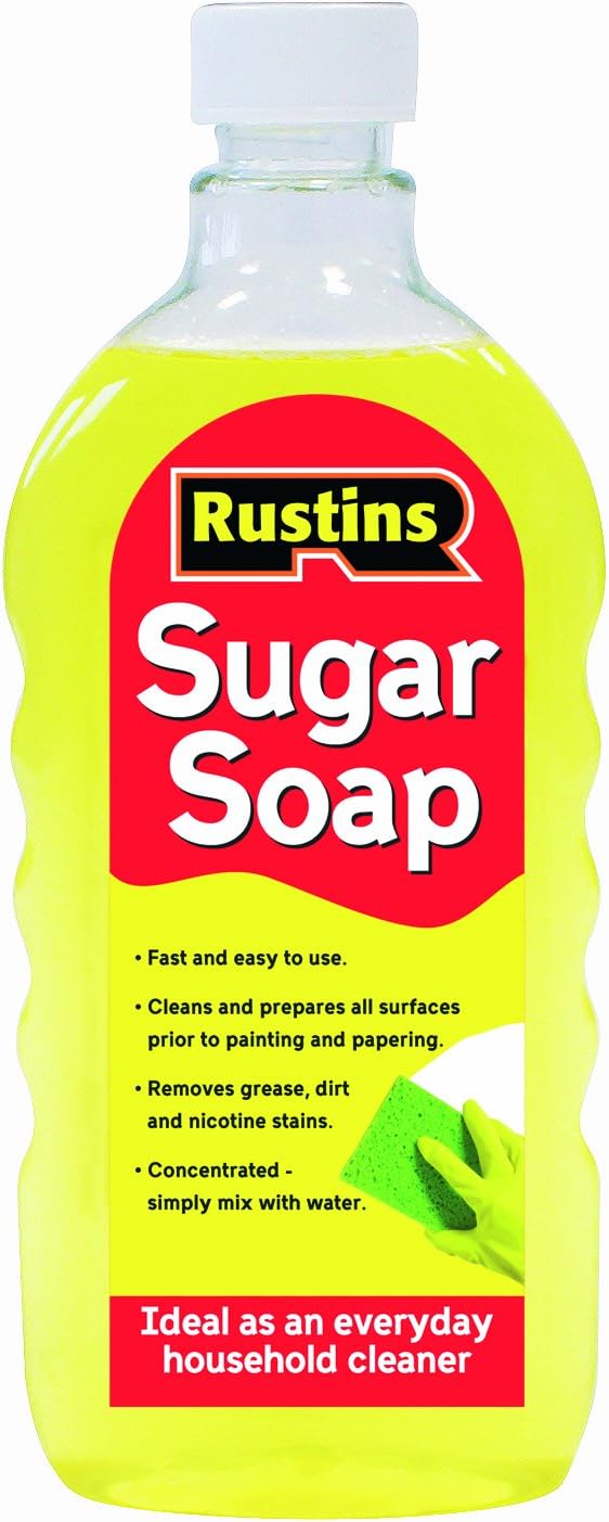 Rustins Sugar Soap - Concentrate 500ml, Yellow, 500 ml (Pack of 1)