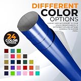 vgoltd Gloss Self-Adhesive Vinyl Wrap 60x200 cm Blue Kitchen Countertop view 5