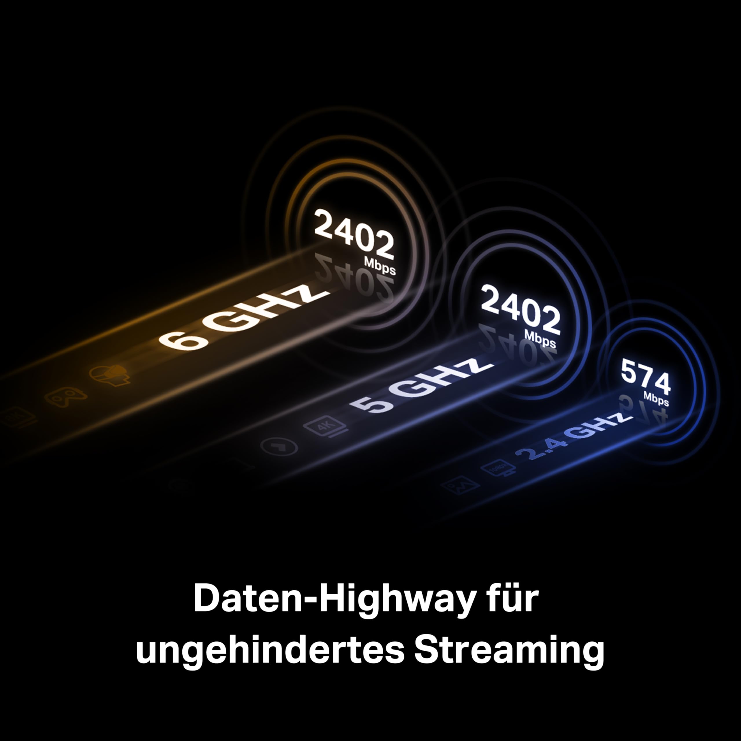 TP-Link Archer TXE72E AXE5400 Wi-Fi 6E Bluetooth 5.3 PCIe Adapter(6 GHz 2402 Mbps,5 GHz 2402 Mbps,2.4 GHz,574 Mbps, Bluetooth 5.3, WPA3-Verschlüsselungsstandards,High-Gain-Antennen) 4