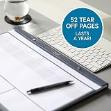 Clear Mind Concepts A3 Weekly Planner Desk Pad Premium Undated 52 Sheets 120gsm view 3