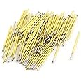 uxcell a15032300ux0374 P50-E2 Dia 0.68mm Length 16.55mm 75g IC Spring Test Probe Pin (Pack of 100)