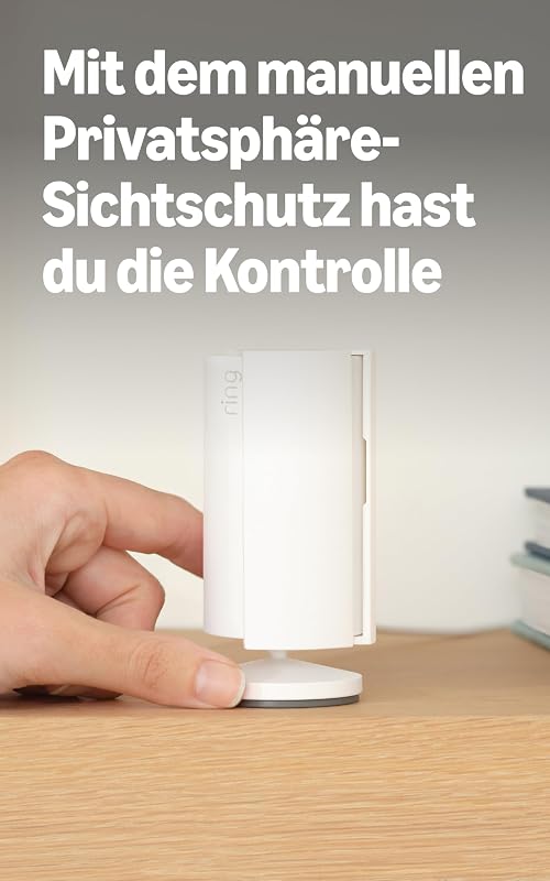 Innenkamera (Indoor Camera 2. Gen.) | Überwachungskamera für den Innenbereich | 1080p-HD-Video, Privatsphäre-Sichtschutz, WLAN, ideal für Haustiere | Mini Sicherheitskamera zur Selbstinstallation