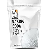 It's Just - Baking Soda, 100% Pure Sodium Bicarbonate, Food Grade, Non-GMO, Made in USA, Cooking, Baking, Aluminum Free (1.25