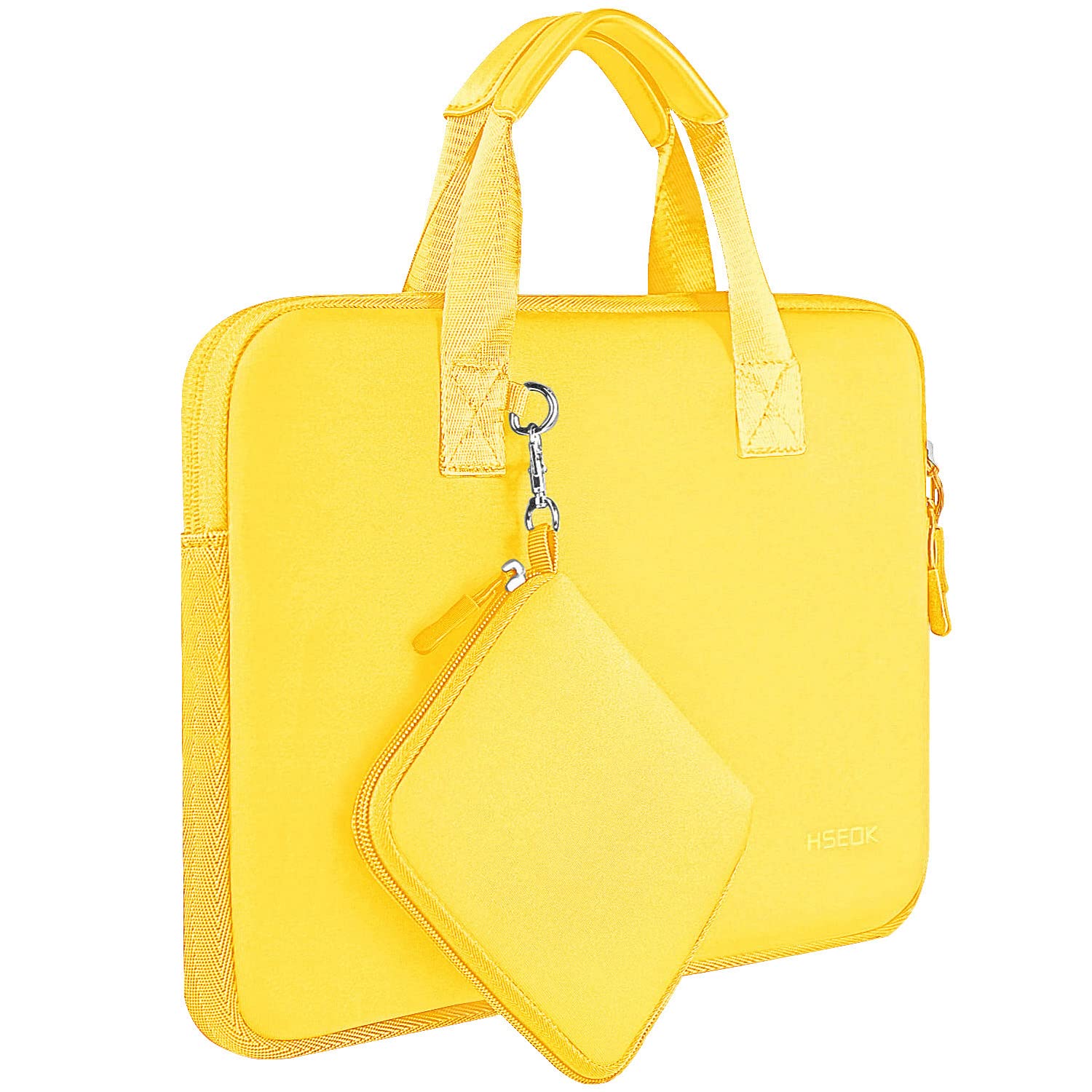 HSEOK 11.6 12.9 13 inch Elastic Laptop Sleeve with Small Case Compatible with 13 inch MacBook Neo Air Pro M5/M4/M3/M2/M1, iPad 13 12.9, XPS 13 and Most 11.6 12.9 13 inch Notebooks Tablets,Y02L01