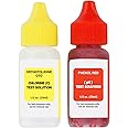 U.S. Pool Supply Swimming Pool & Spa Test Kit Refill Solutions, Test Water for pH, Chlorine and Bromine