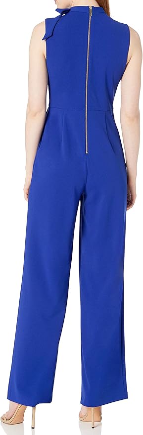 Calvin Klein 卡尔文克莱因 CK 女式无袖V领雪纺连身衣 4码2折.77 海淘转运到手约￥226