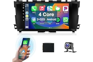 Leadfan Car Radio for Nissan Altima Teana 2013-2018 Replacement Stereo with Android Auto Wireless CarPlay 9" Touch Screen on 