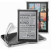 LYONGZP Protective Cover for XTEINK X4 E-Book Reader,xtrons x4 Soft TPU Protector Accessories, Anti-Scratch, Easy to Install -Transparent(1 Pack)