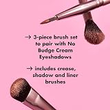e.l.f. No Budge Brush Trio 3-Piece Eyeshadow Blending Liner Set Vegan view 2