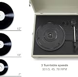 Crosley Voyager Portable Turntable Bluetooth 3-Speed Suitcase Vinyl Player view 3