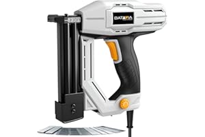 Electric Nail Gun, Batavia 2-in-1 Staple Gun Brad Nailer 18 Gauge for Heavy Duty, 120V Stapler Gun for Upholstery, Carpentry, DIY, 3/4'' Narrow Crown Staples 200pcs and Nails 800pcs Included