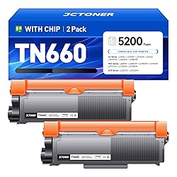 TN660 Black Toner Cartridge 2-Pack Replacement