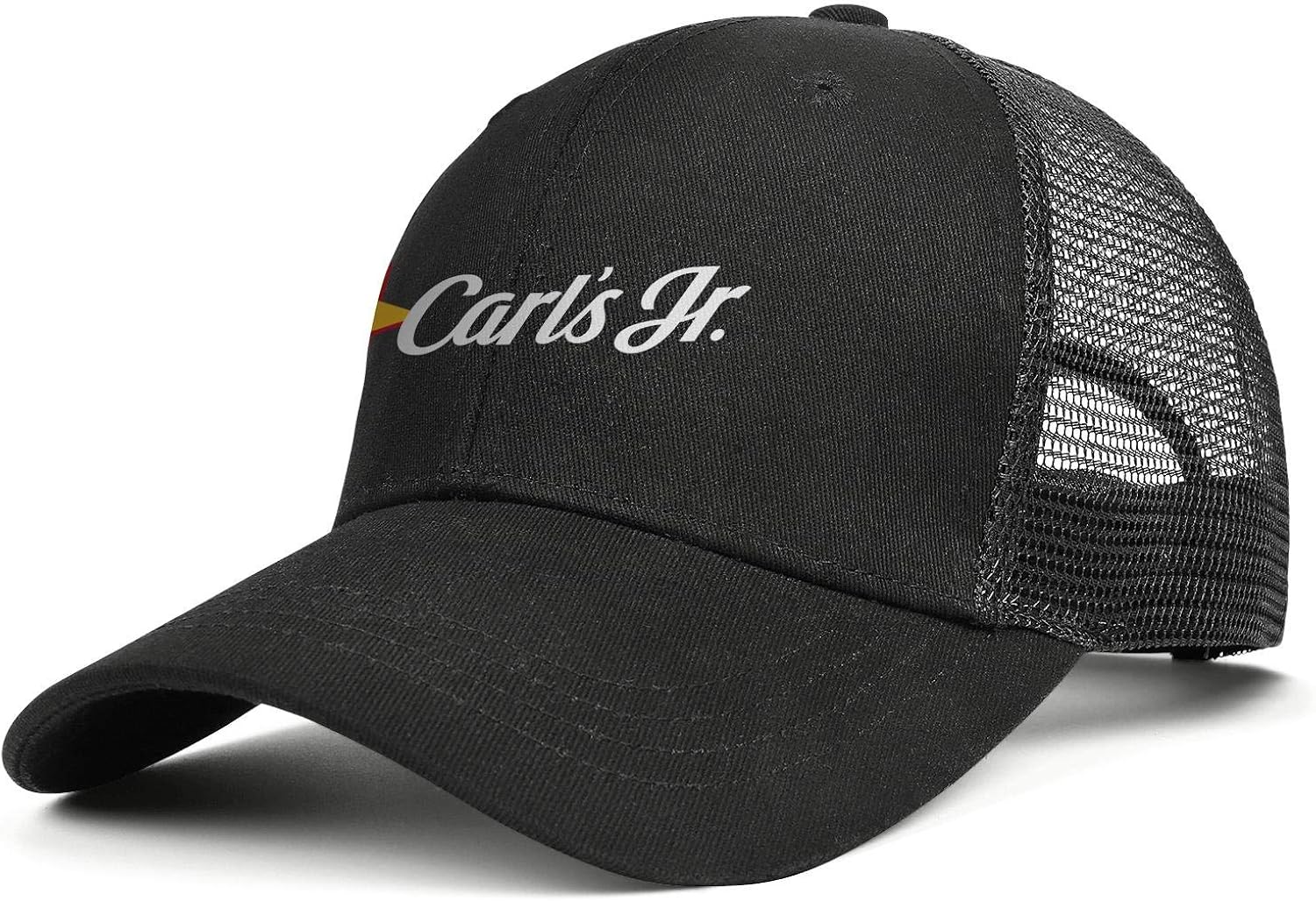 Amazon.com: Unisex WomensVintage Baseball Cap Adjustable Carl's-Jr.-Logo-Symbol- Fishing Dad Hat