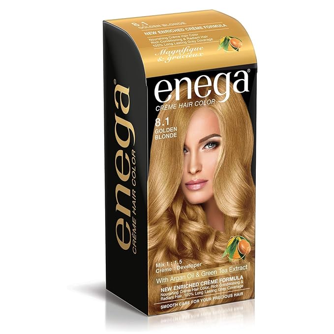 Buy Prem Green Enega Cream Hair Color With Argan Oil And Green Tea
