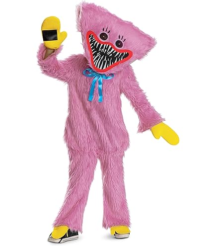 Disguise Huggy Wuggy Costume for Kids, Official Italia