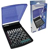 Lexibook, Electronic Travel Chess Set, LCG500 | 32 pieces, 64 difficulty levels, 1-2 players, Strategy game