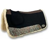 Southwestern Equine OrthoRide All Purpose Fleece Bottom Saddle Pad Made in the USA.
