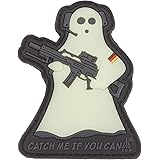 TACOPSGEARCMIYC Catch me if You can Ghost Sniper Patch GID, Glow in The Dark