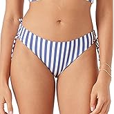 Roxy Women's Side Tie Cheeky Bikini Bottoms – Low Rise Swimwear, UPF 50+ Sun Protection