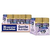 Enfamil NeuroPro Gentlease Ready-to-Feed with Smaller Proteins for Easy Digestion,Brain Supporting DHA, HuMO6* Blend, Baby Formula for easing Fussiness, Gas, Spit-up in 24hrs, 8 Fl Oz (6 ct), 4 Pack