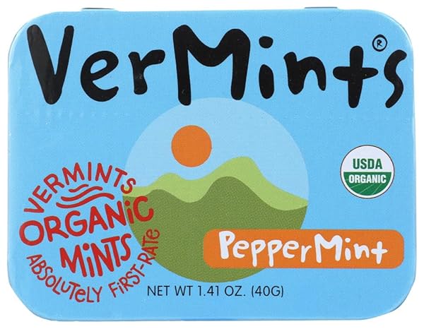 VERMINTS PEPPERMINT BREATHMINTS, 1 PACK 6 COUNT