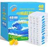 48 Count Flushable Toilet Bowl Cleaner Refills, Toilet Cleaner Refill Pads