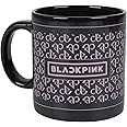 Bioworld Blackpink Repeating Logo Pattern 16 Oz. Ceramic Mug