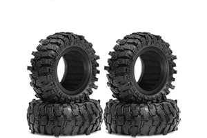 REDSPIDER 1.9'' Crawler Tires OD 88MM/3.46'' (4PCS) for 1/12 RC Crawler MJX H12Y+ MN-128 MN82S LC79 ﻿ (Tires)
