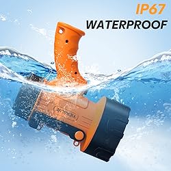 YIERBLUE Rechargeable Spotligh with 1000,000 Lumen