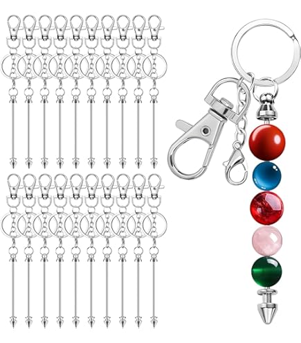 Kit De 30 Porte-clés En Similicuir Vierges - 6 Couleurs, Taille 6.5x4 Cm, Avec Anneaux | Pour Bricolage, Personnalisation, Gravure, Cadeaux Faits Main