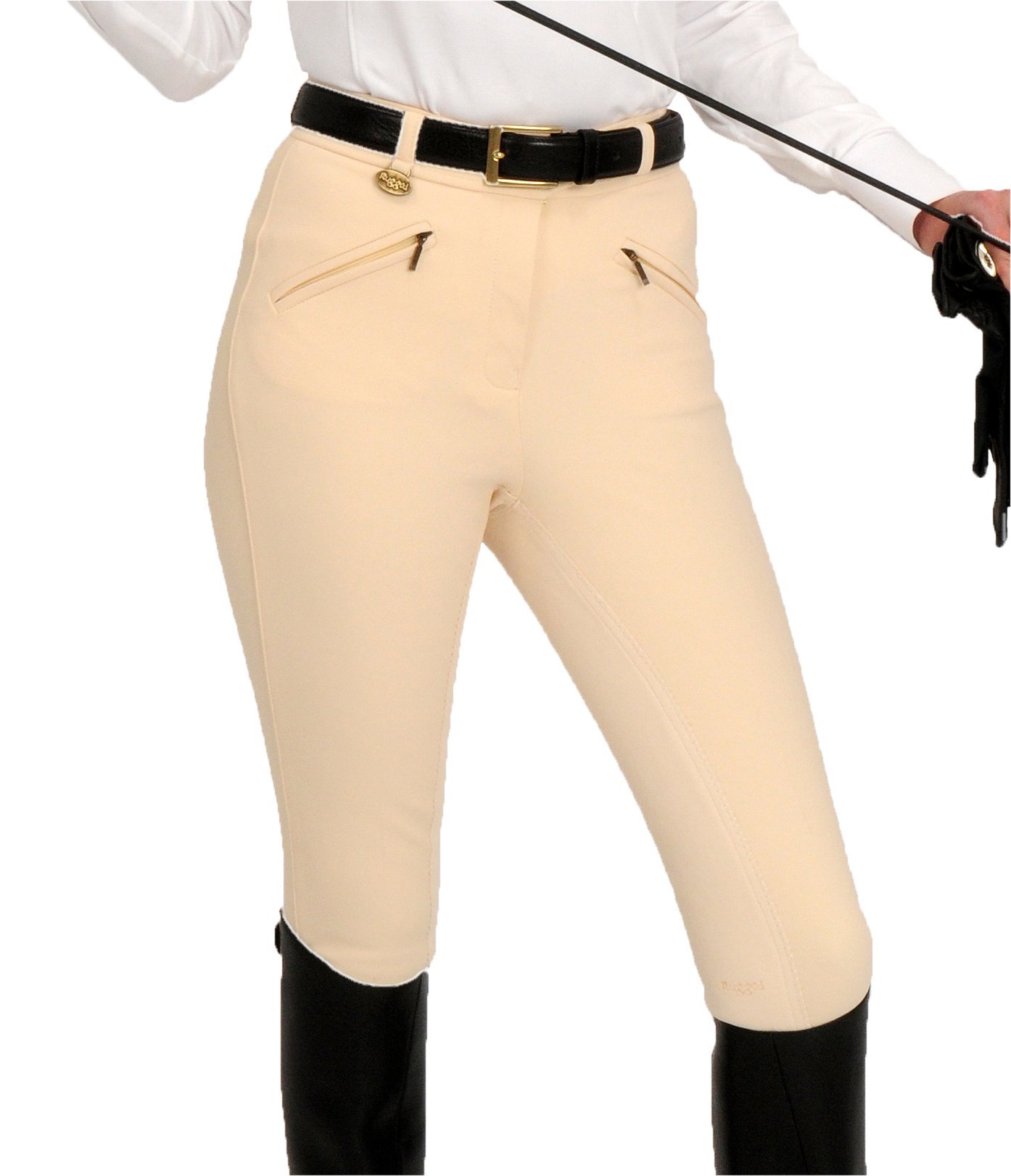 Rugged Horse Ladies Breech Also Seat - Cream