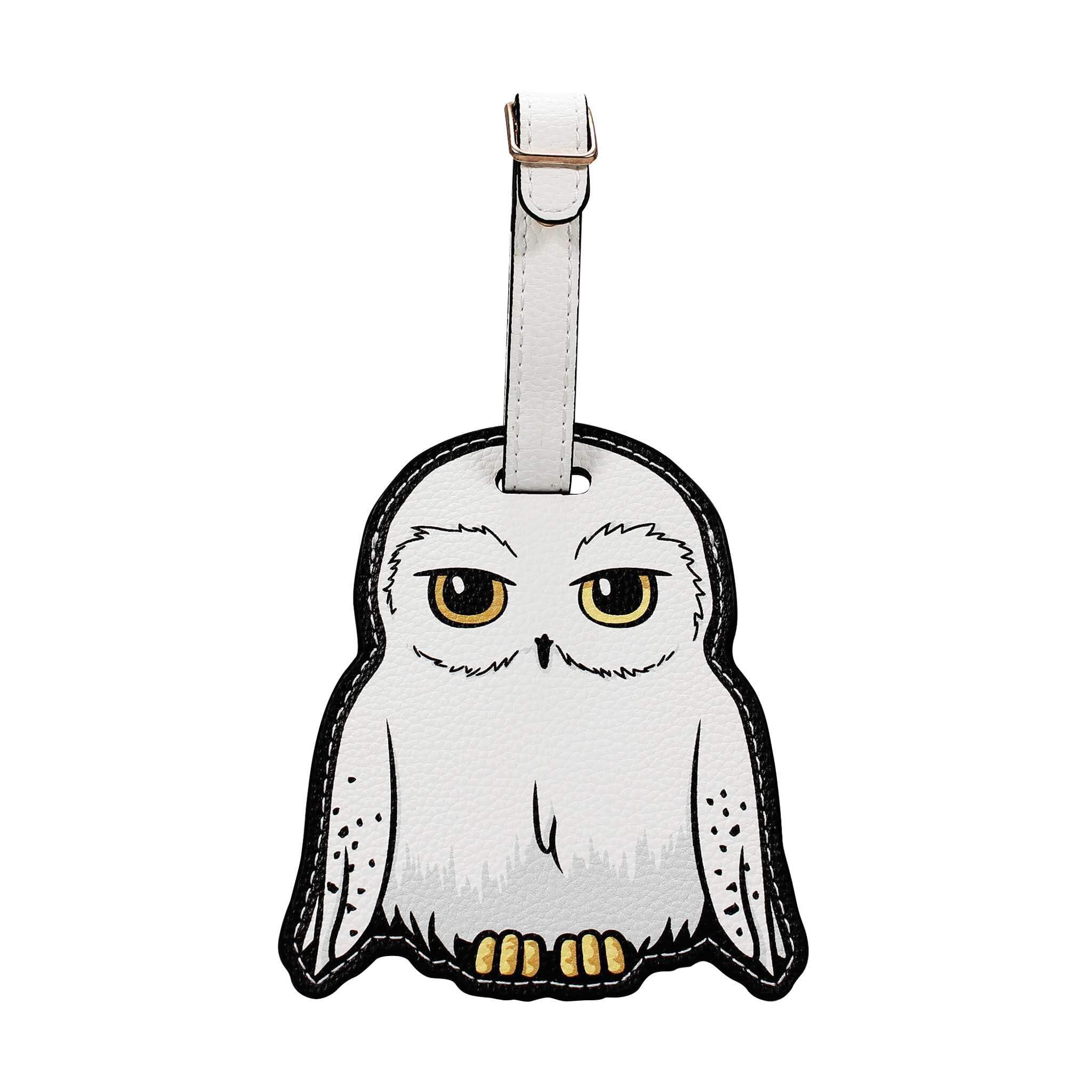 Half Moon Bay Harry Potter Luggage Tag | Luggage Tags for Suitcases & Luggage Labels for Suitcases | Harry Potter Gifts & Book Lover Gifts | Travel Accessories & Holiday Essentials | Hedwig