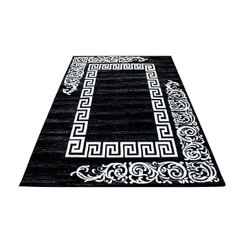 Teppiche Modern Design Rechteckig Kurzflor Versace Muster Mit