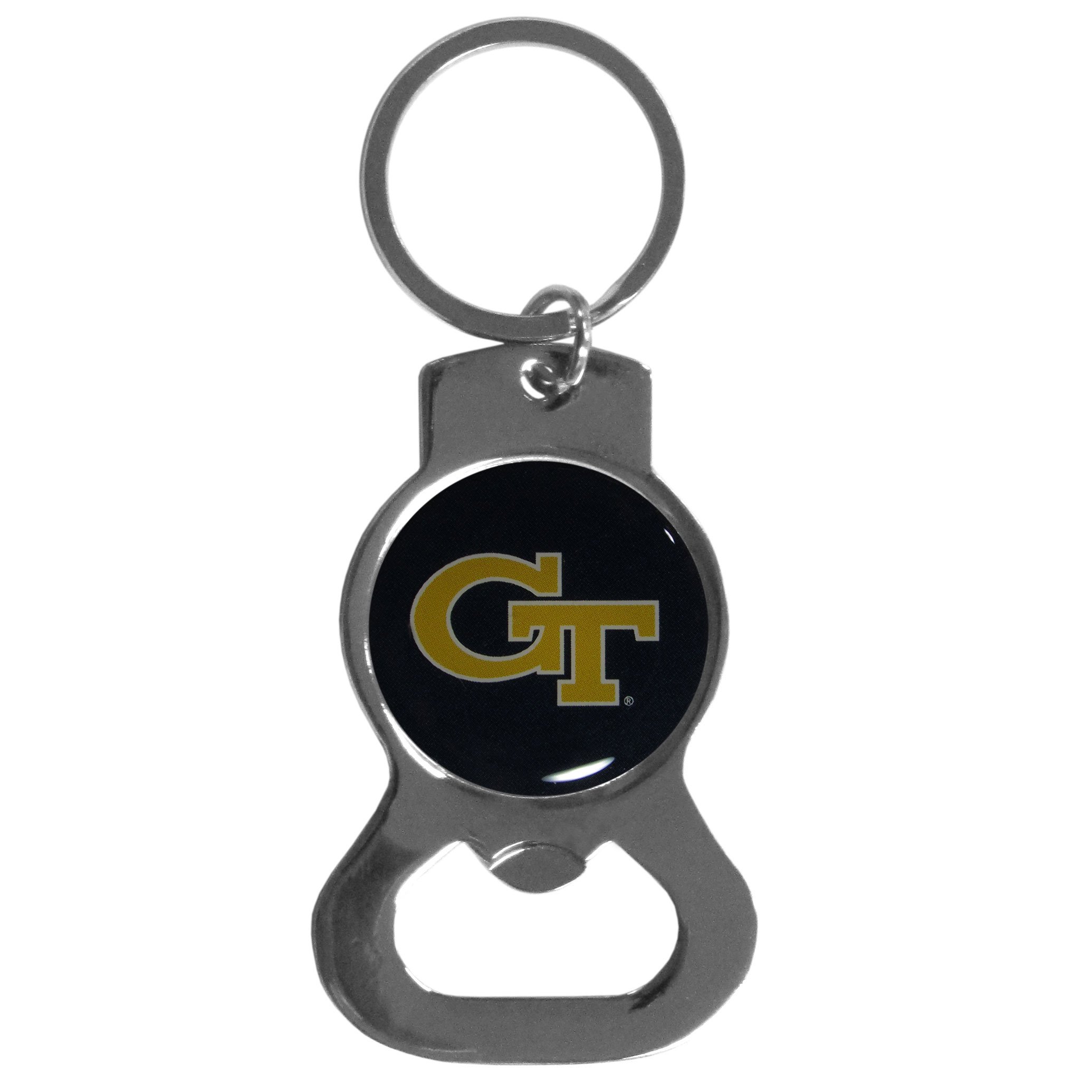 Siskiyou NCAA Sports Fan Shop Georgia Tech Bottle Opener Key Chain One Size Team Color