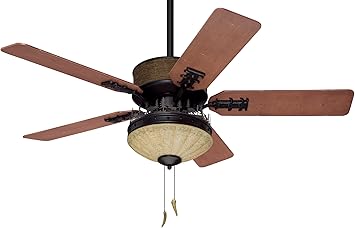 Hunter 28523 Bear Creek 52-Inch Single Light 5-Blade Ceiling Fan