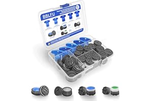 BBLFU 36Pcs Faucet Aerator Kit with 5 Sizes Aerator Key Removal Tools, Replacement Sink Tap Flow Restrictor Inserts for Bathroom and Kitchen, M16.5 M18.5 M21.5 M24 mm