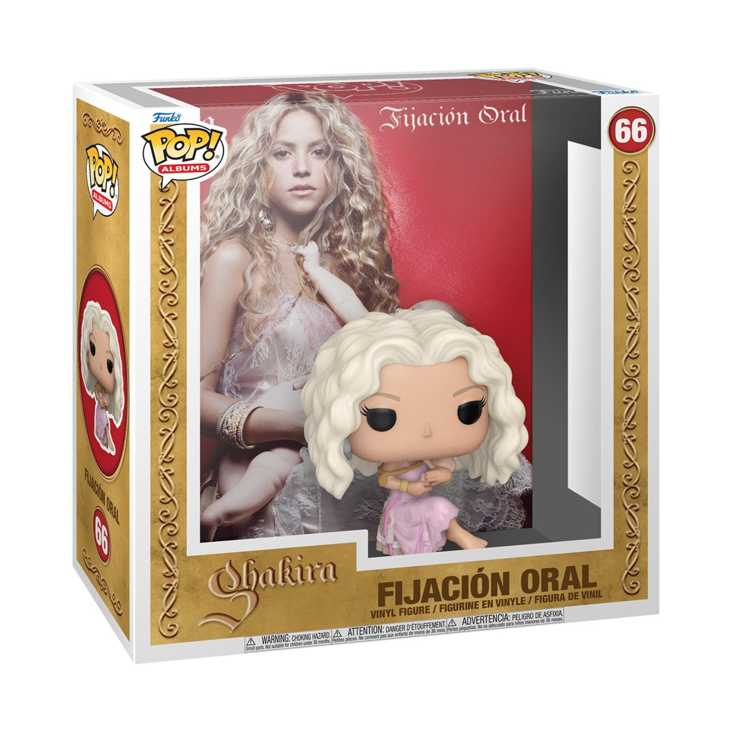 Funko POP! Albums: Shakira - Oral Fixation Vol. 1 - Collectable Vinyl Figure - Gift Idea - Official Merchandise - Toys for Kids & Adults - Music Fans - Model Figure for Collectors and Display