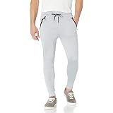 Southpole Men's Jogger Pants Tricot with Zipper Details and
