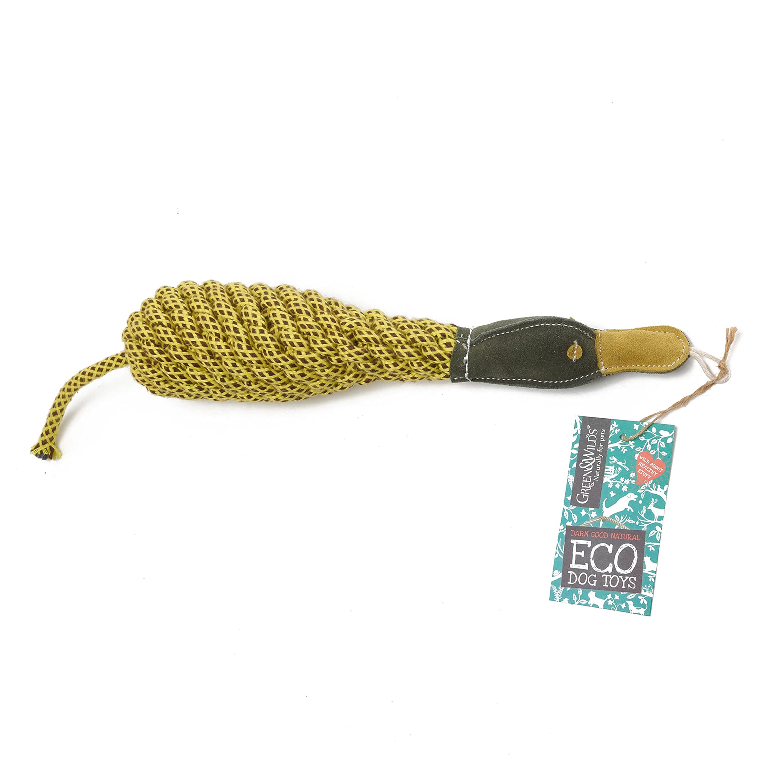Green & Wilds Eco Friendly Sustainable Dog Toy - Delilah the Duckess