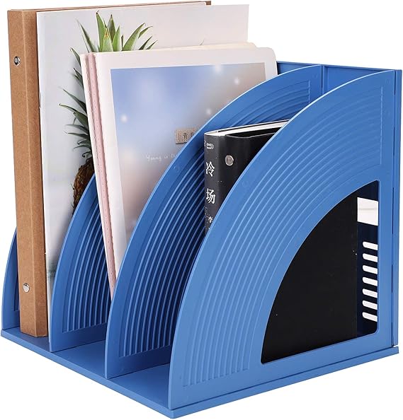 Portariviste In Giacinto D'Acqua Con 2 Scomparti - Design Naturale Per Soggiorno O Ufficio - Foto 7