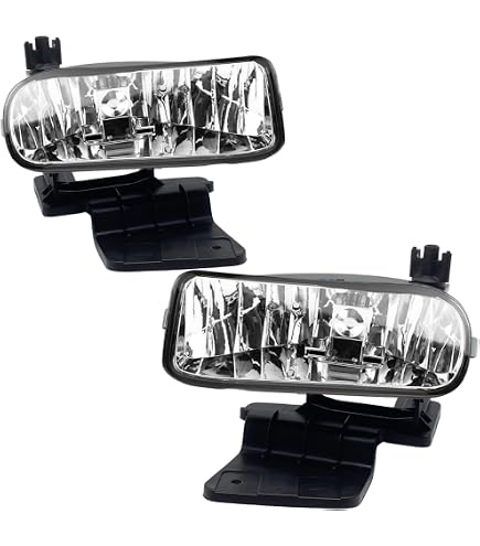 Smoked Halogen Fog Lights For 1999-2006 Chevy Silverado Tahoe Suburban