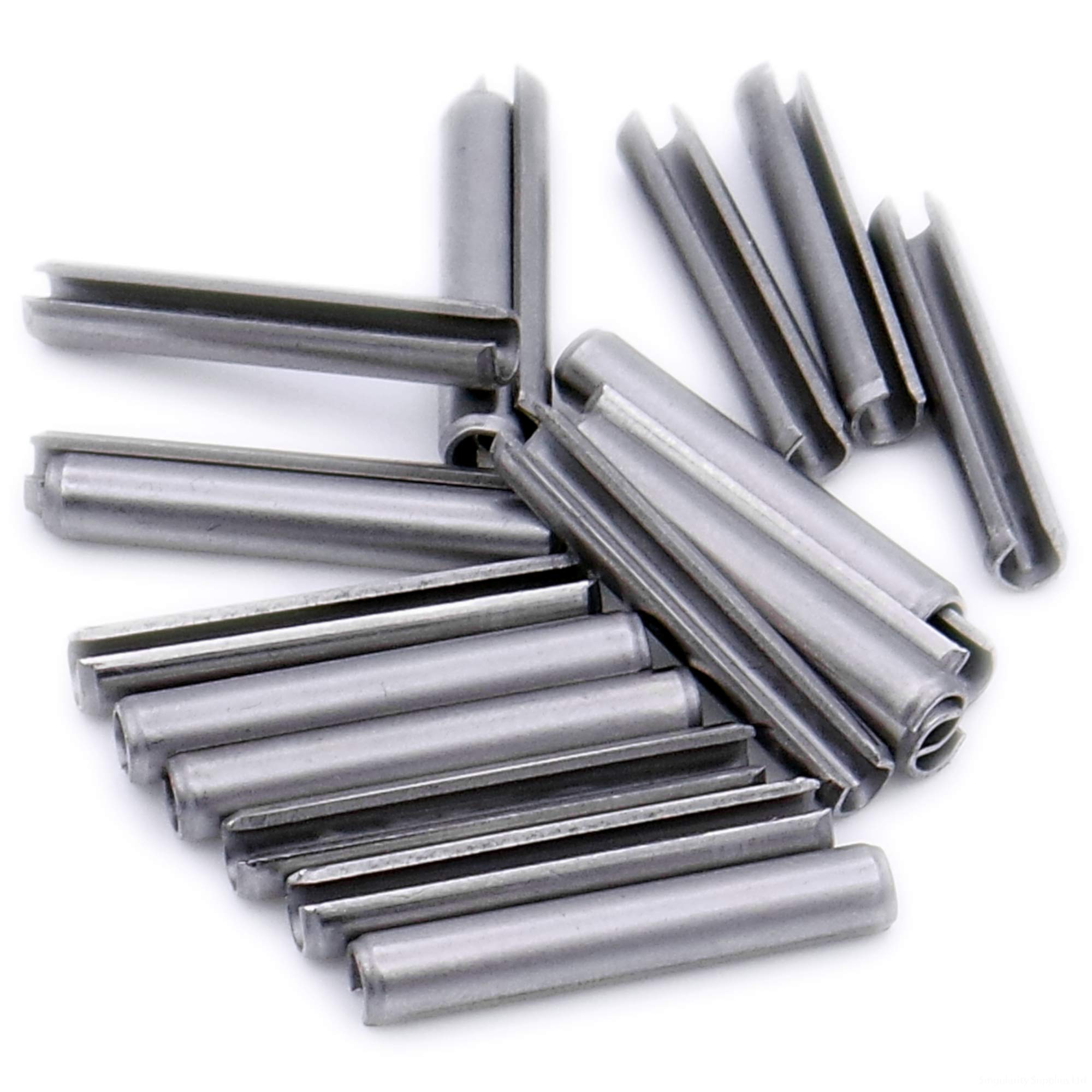 D3 (3mm x 28mm) Slotted Spring Pin (Heavy) - Stainless Steel (A1) (Pack of 20)