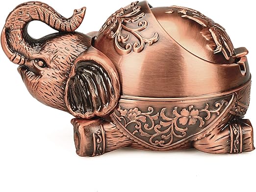 Amazon Com Vintage Decorative Windproof Ashtray With Lid For