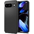 Spigen Liquid Air Designed for Pixel 9 Case/Pixel 9 Pro Case (2024) [Hard Shell] [Military-Grade Protection] - Matte Black